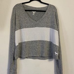 Victoria Secret PINK long sleeve V-neck